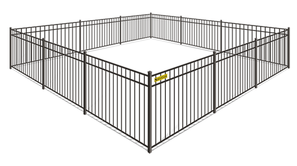 Features of commercial Aluminum fences in the Savannah Georgia area