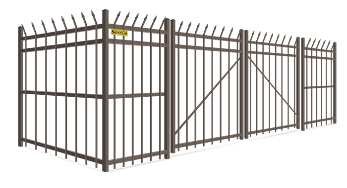 features of commercial Aluminum fences