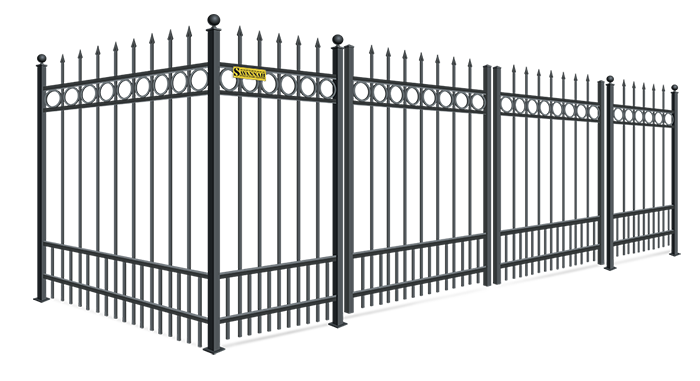 Commercial Decorative Steel Fences | Savannah Fence & Entry Systems ...