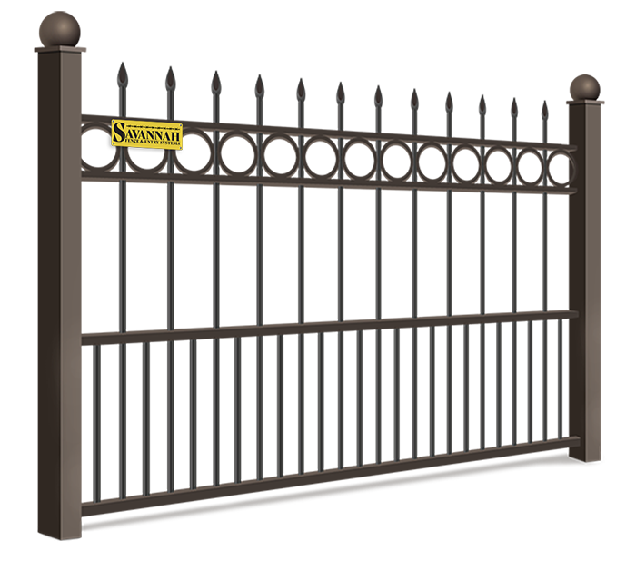 decorative steel fence company in the Savannah Georgia area.