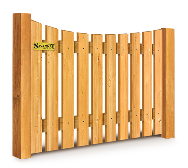 Residential Wood Fence - Savannah Georgia