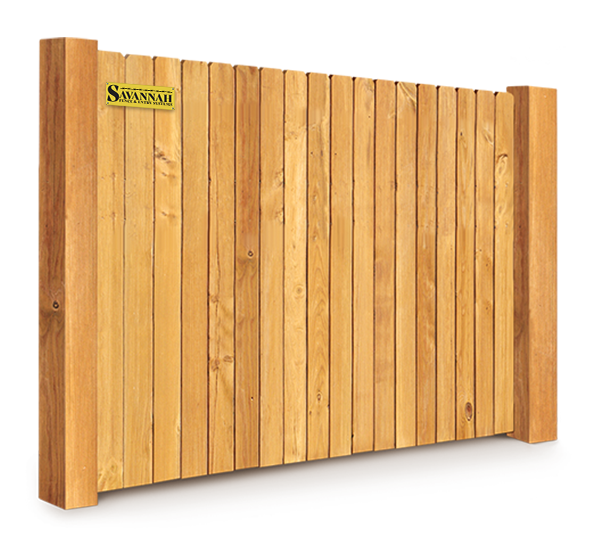 Residential Wood Fence - Savannah Georgia