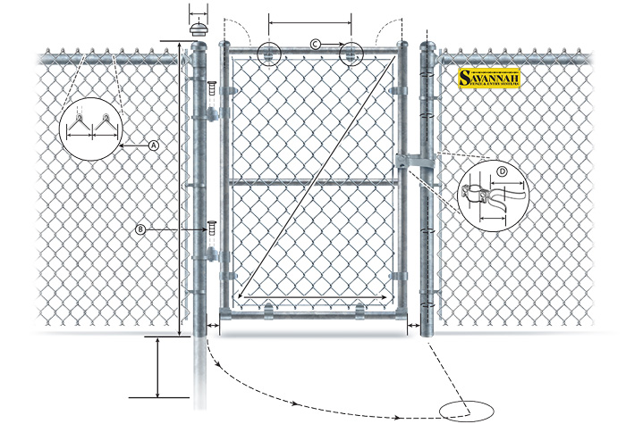 Commercial Gates - Savannah Georgia