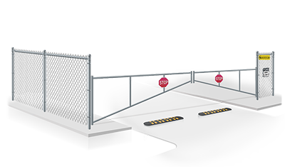 Commercial barrier gate installation company in  Claxton Georgia