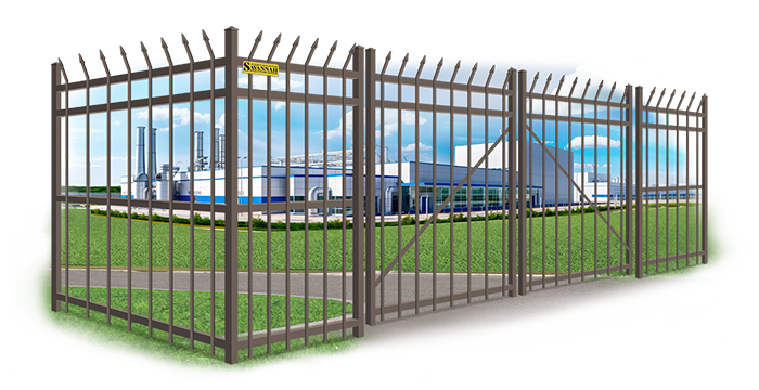 features of commercial Manufacturing fences in Savannah Georgia
