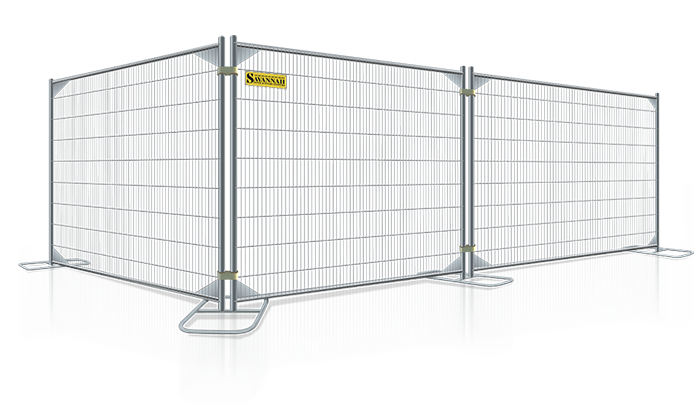 features of commercial temporary fences in Savannah Georgia